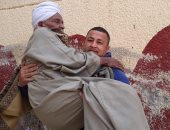 مسن يدلى بصوته فى انتخابات الرئاسة ببولاق الدكرور: شاركت من أجل مصر