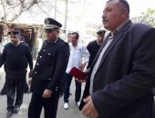 حكمدار الجيزة يتفقد لجان الهرم للاطمئنان على سير الانتخابات