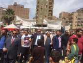 صور.. مسيرة "فى حب مصر" تجوب دار السلام للحث على المشاركة بالانتخابات