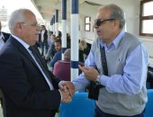 صور.. محافظ بورسعيد يحث فيها المواطنين على المشاركة بالانتخابات الرئاسية