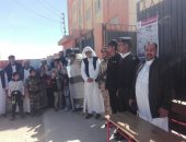 صور.. أهالى قرية الشرنبية بالضبعة يتوافدون على اللجان الانتخابية