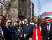 صور.. مدير أمن الجيزة يتفقد المقرات الانتخابية ويلتقى بالناخبين