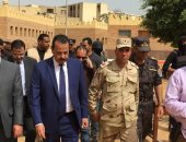 صور.. مساعد أول وزير الداخلية ومدير أمن سوهاج يتفقدان اللجان الانتخابية