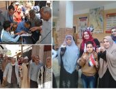 صور.. محافظات القليوبية والشرقية والغربية والمنوفية تشهد إقبالا مميزا من كبار السن والسيدات والرجال فى اليوم الثانى للانتخابات.. وأهالى المنوفية يقدمون للوفد الأمريكى المتابع للانتخابات "الفطير المشلتت والشيشة"