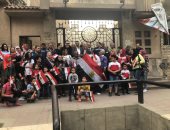 مظاهرة حاشدة بالظاهر لحث المواطنين على المشاركة فى الانتخابات