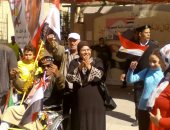 صور.. مسيرة لمعلمى الإسكندرية لحث المواطنين على المشاركة بالانتخابات