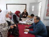 صور.. إقبال ملحوظ للناخبين فى لجنة الطبرى بمصر الجديدة
