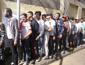 شباب الجمالية يتوافدون على اللجان فى ثانى أيام الانتخابات الرئاسية (صور)