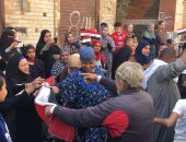 صور.. شاهد احتفالات المصريين بالمشاركة فى الانتخابات الرئاسية بالمرج