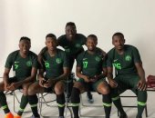 شاهد .. أجاى مهاجم الأهلى بقميص نيجيريا قبل مواجهة صربيا