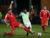 فيديو.. نيجيريا تخسر أمام صربيا بثنائية.. ومشاركة شرفية لجونيور أجاى
