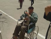 فيديو..مسن بعد تصويته بعين شمس:اللى اتحقق فى مصر مع السيسى محصلش من 45 سنة