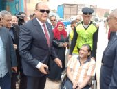 صور.. محافظ ومدير أمن مطروح يتفقدان سير العمل باللجان الانتخابية 