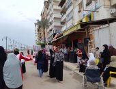 صور.. مسيرة للقومى المرأة بدمياط لحث المواطنين على المشاركة الإيجابية