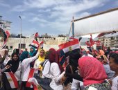 "طلاب من أجل مصر" تحتفل بانتصارات أكتوبر بجامعة بنها