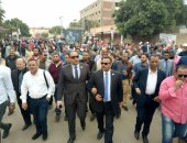 مسيرة للنائبين خالد عبد العزيز وعلى عبد الونيس بدار السلام للحث على المشاركة