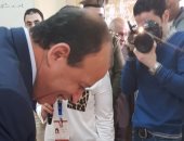 رئيس نادى القضاة يدلى بصوته فى الانتخابات الرئاسية