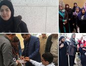 كرنفالات بالشرقية فى اليوم الثالث بالانتخابات.. أرامل وأسر الشهداء يحتشدون أمام صناديق الاقتراع.. زوجة الشهيد الشبراوى بعد التصويت: فى ناس اختارت البلد بدل حياتها.. وأرملة ضابط بسيناء: انزلوا علشان مصر وشهدائها