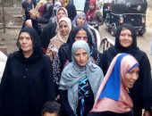 سيدات بنى سويف: "نازلين نحمى بلادنا بالإدلاء بأصواتنا"