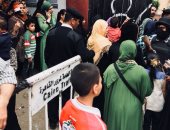 صور.. طوابير بلجنة الشهيد محمد فؤاد بالمرج فى آخر أيام العرس الانتخابى