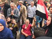 ناخبون منطقة الزيتون يشاركون فى الانتخابات الرئاسية رغم ظروفهم الصحية