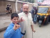  انتخابات الرئاسة 2018.. معاق: انتخبت علشان أسد الدين اللى عليا لمصر