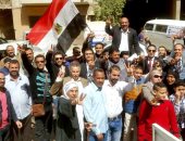 صور.. "مستقبل وطن" بالجيزة: الشعب وجه رسالة فخر للعالم فى انتخابات الرئاسة