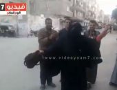 فيديو.. منتقبة ترقص على أنغام تسلم الأيادى أمام لجنة فى أبو كبير بالشرقية