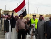 أبناء قبيلة الرياشات بالشيخ زويد يزحفون للمشاركة فى الانتخابات