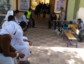 أسر شهداء "الروضة" بعد الإدلاء بأصواتهم: حضرنا لنعبر عن من فقدناهم.. صور