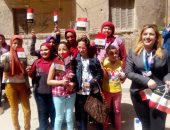 صور.. حضور لافت للسيدات فى اليوم الثالث من الانتخابات بلجان حدائق حلوان