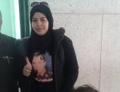 زوجة الشهيد الشبراوى بعد التصويت: فى ناس خيرت بين حياتها وبلدها فاختارت البلد