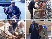 فيديو وصور.. مشاركة تاريخية فى انتخابات الرئاسة لذوى الاحتياجات الخاصة.. أصحاب القدرات الخاصة يأتون حبوا وعلى كراسى متحركة لمقار اللجان.. ويؤكدون: نرد الجميل لبلدنا والمشاركة واجب وطنى