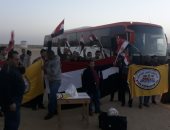 صور.. عمال حقل بدر للبترول يشاركون فى الانتخابات الرئاسية