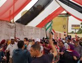 صور.. الشباب يتوافدون على اللجان الانتخابية بقليوب للإدلاء بأصواتهم