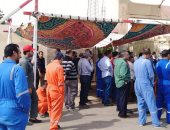 وفد لجنة الاتحاد الأفريقى يتفقد سير العملية الانتخابية فى الشرابية