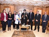 وزارة السياحة تناقش إحياء مسار العائلة المقدسة مع البابا تواضروس