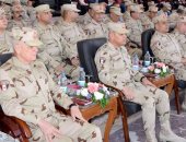 الفريق أول صدقى صبحى فى مؤتمر"الفنية العسكرية": مستمرون فى التعاون الكامل مع القيادة السياسية لاستكمال مسيرة مصر للتنمية.. وزير الدفاع يقدم التحية للمصريين على مشاركتهم فى الانتخابات.. ويؤكد: أبهروا العالم