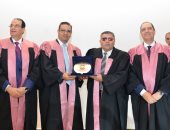 فيديو وصور .. جامعة المنصورة تكرم 65 من العلماء والباحثين