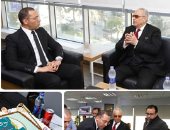 فيديو وصور.. المستشار بهاء أبو شقة فى زيارة وندوة باليوم السابع بعد فوزه برئاسة الوفد