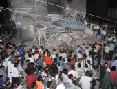 صور.. مصرع 10 أشخاص فى انهيار فندق بوسط الهند