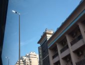 قارئ يرصد إضاءة أعمدة الإنارة نهارا أعلى كوبرى 15 مايو بالزمالك