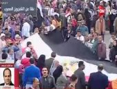 مواطنون يخرجون للشوارع احتفالا بفوز الرئيس السيسى بفترة رئاسية ثانية