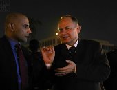 مدير أمن الجيزة يتفقد تأمين احتفالات فوز السيسي أمام جامعة القاهرة (صور)