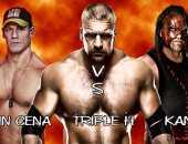 جون سينا وتريبل إتش وكين فى عرض WWE بالسعودية.. رسميا