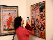 صور.. معرض نادر فى أفغانستان يعيد إحياء كنوز الفن المغولى