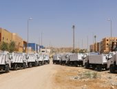 وصول 10 سيارات نظافة قلاب جديدة كدفعة ثانية لتوزيعها على المراكز بالمنوفية