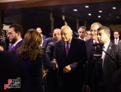 صور.. بدء حفل "دعم مصر" لاستقبال رئيس البرلمان العراقى