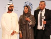 صور.. حاكم دبى يكرم الفائزين بجائزة الصحافة العربية