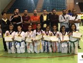أبطال وادى دجلة للتايكوندو يتوجون أبطالًا للجمهورية